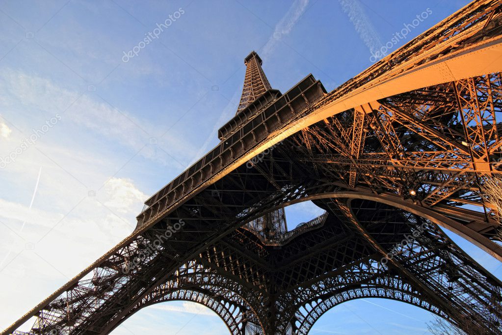 The Eiffel tower Paris France