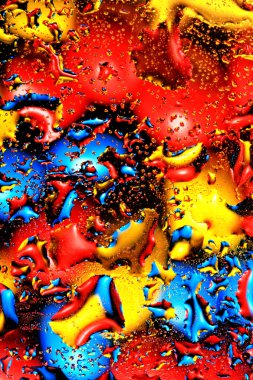 su damlaları soyut arkaplan