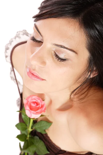 粉红色的玫瑰之美 — 图库照片