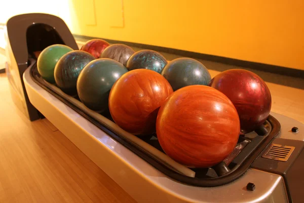 Palle da bowling — Foto Stock