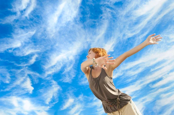 Ballerino di yoga — Foto Stock