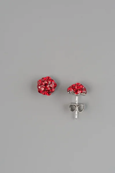Woman earrings — Stock Photo, Image