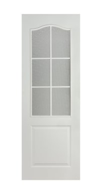 Interior door over white clipart