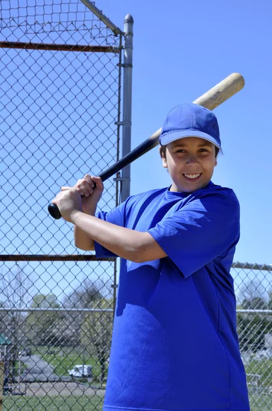 Rechtshänder-Baseballschläger — Stockfoto