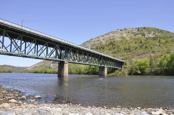 Truss bridge near Slatington, Pennsylvania — Stock Photo, Image