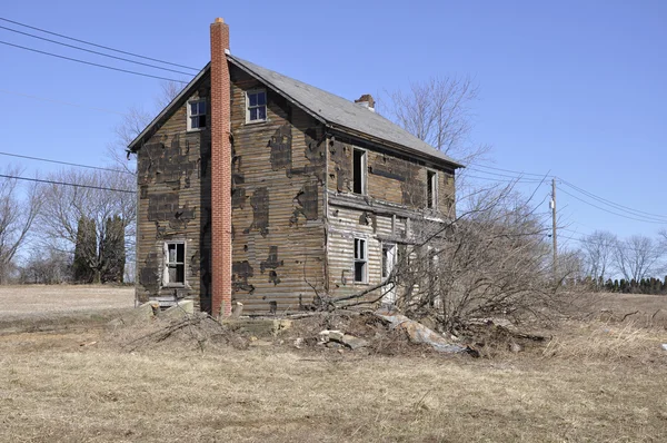 Старий фермерський будинок у східній Пенсільванії — стокове фото