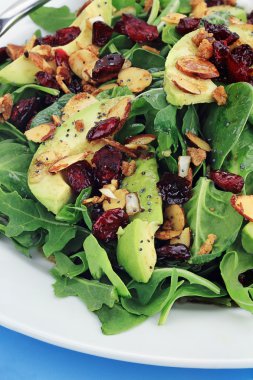 Spinach and Avocado Salad clipart