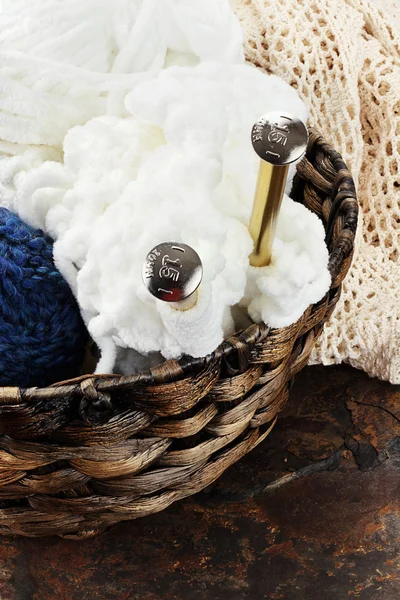 Aiguilles à tricoter — Photo