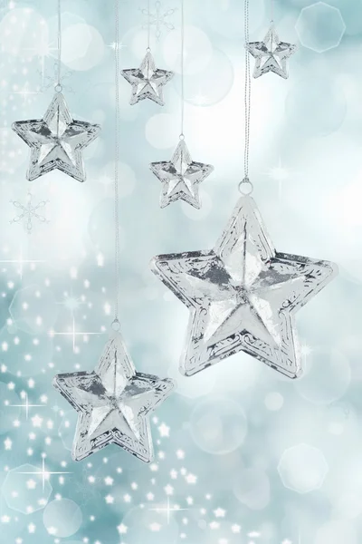 Ornamenti stella di Natale — Foto Stock