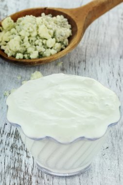 Blue Cheese Salad Dressing 2 clipart