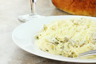 Chicken Tetrazzini clipart