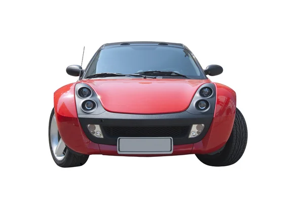 Red Smart Roadster sports car — Stock Photo, Image