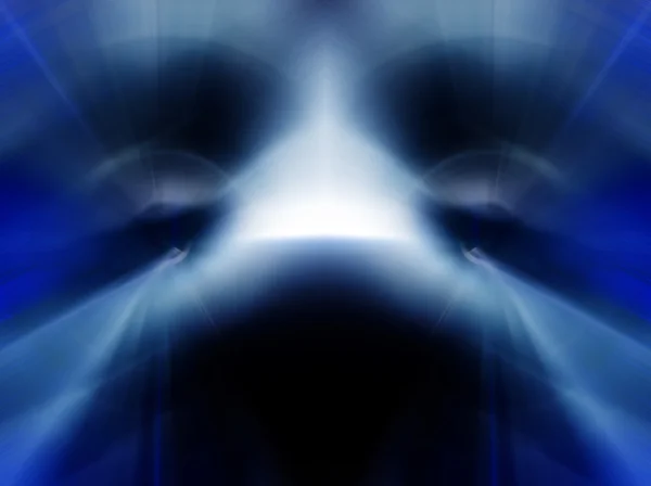 Abstract blurry background that looks like face of some creature — Stock Photo, Image