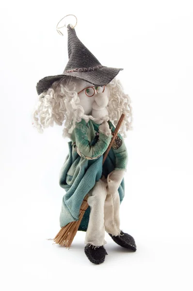 Small witch doll — Stock Photo, Image