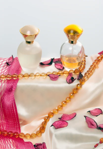 Collezione di profumi da donna — Foto Stock