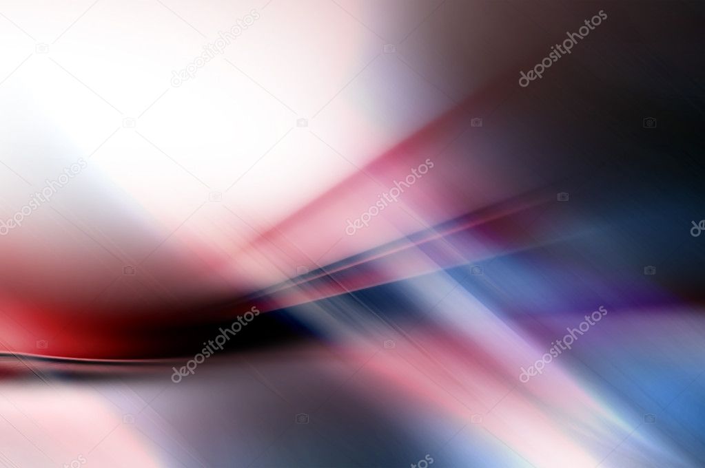 Abstract blurry background in red tones made of soft waves of color