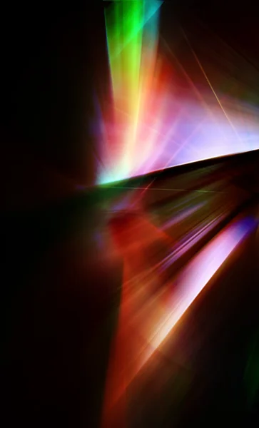 Fond flou abstrait dans des tons colorés représentant la vitesse et l'énergie — Photo
