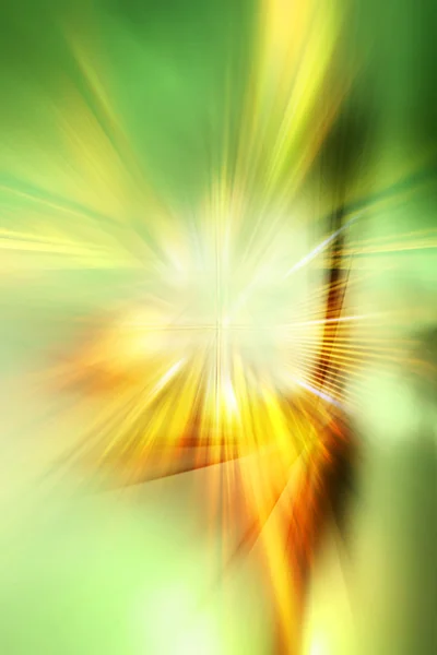 Abstract background in green and yellow tones — Stock Photo, Image