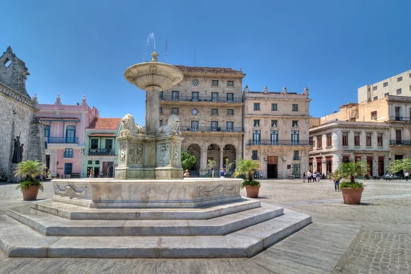 Plaza de San Francisco in Havana — Stock Photo, Image