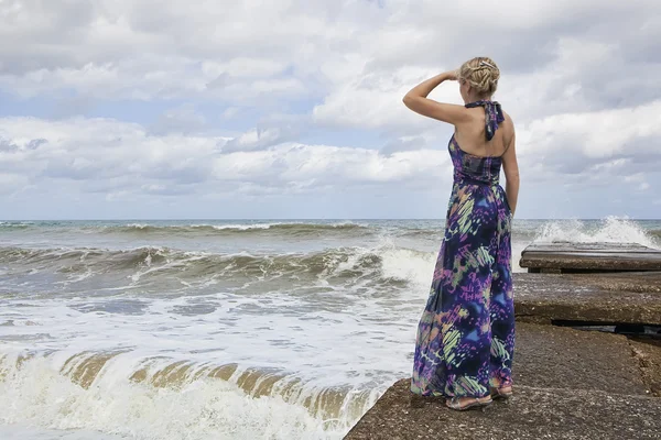 stock image Waiting for a boat