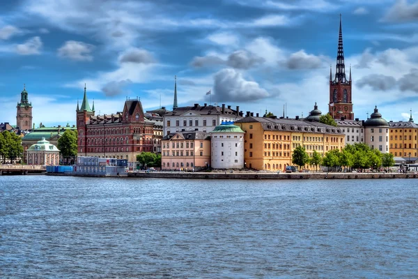 Stockholm waterfront — Stock Photo, Image