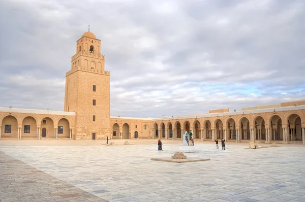 Grande Moschea a Kairouan — Foto Stock