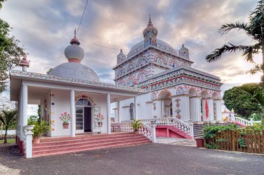 Maheswarnath temple in Mauritius clipart
