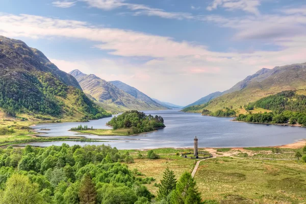 Hermoso paisaje de Loch Shiel, Escocia — Foto de Stock
