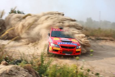 Championship of Ukraine Alexandrov rally clipart