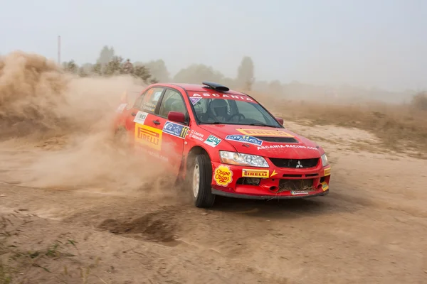 Die 5. Etappe der Meisterschaft der ukrainischen "Alexandrow-Rallye" — Stockfoto