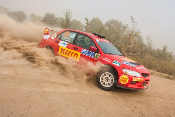 La 5-ème étape du championnat d'Ukraine "Alexandrov Rallye " — Photo