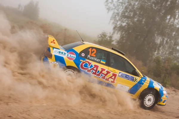 La 5ª etapa del campeonato de Ucrania "Alexandrov Rally " — Foto de Stock