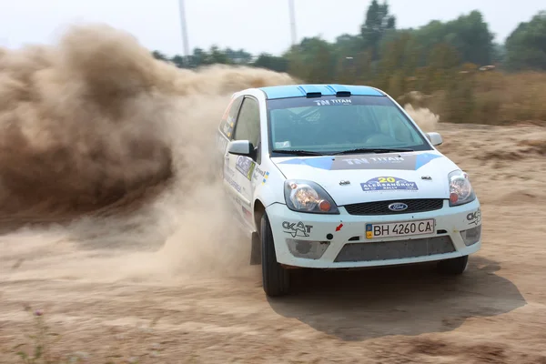 A quinta fase do campeonato da Ucrânia "Alexandrov Rally " — Fotografia de Stock