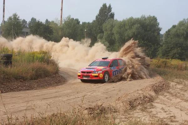 La 5-esima tappa del campionato di Ucraina Alexandrov Rally — Foto Stock