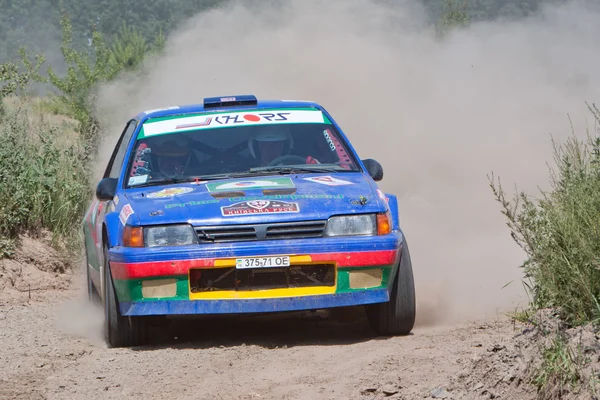 Campeonato da Ucrânia, o rali Kyiv Rus — Fotografia de Stock