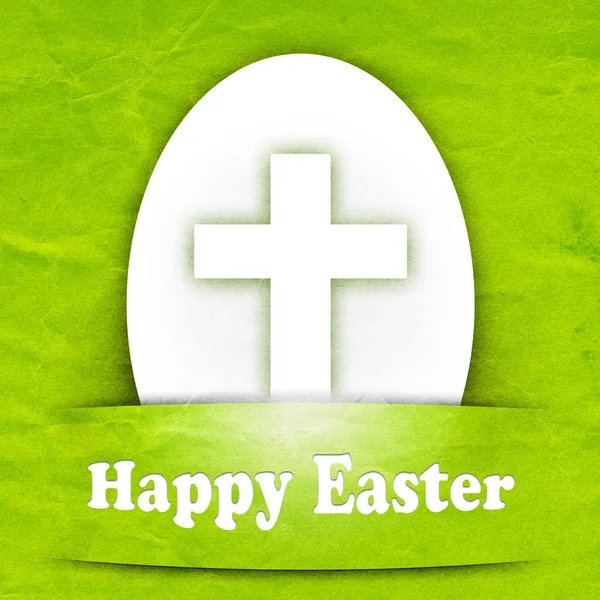 Easter card with egg — Stock Photo, Image
