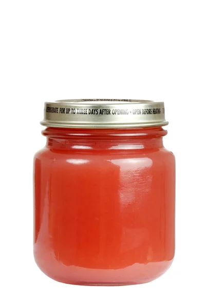 イチゴのデザートの赤ちゃんの jar ファイル — ストック写真