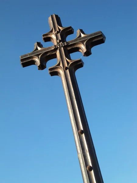 Croix métallique — Photo