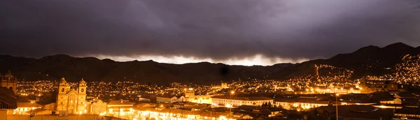 Cusco νύχτας — Φωτογραφία Αρχείου
