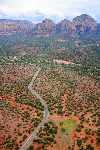 Road through Red Rocks — Stock Photo, Image