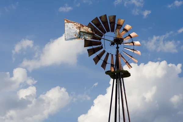 Stock image Old rusty windmill