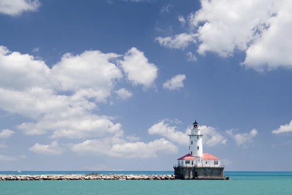 Chicago lighthouse — Stockfoto