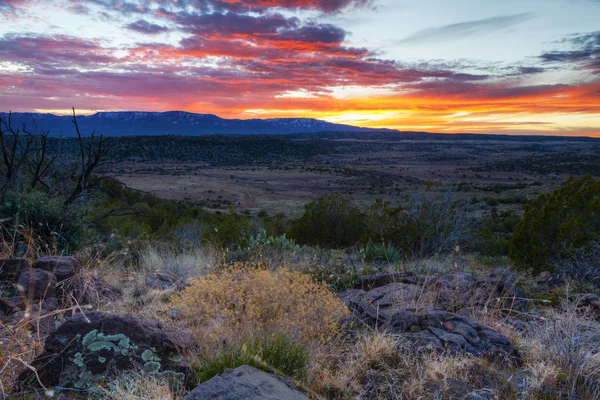 Arizona sonnenuntergang — Stockfoto