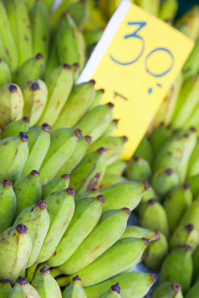 Zelené banány — Stock fotografie