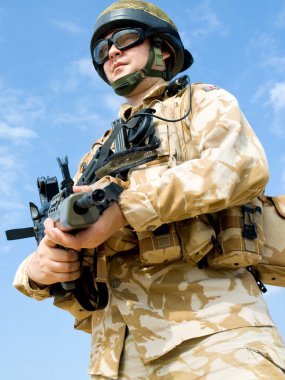 British soldier clipart