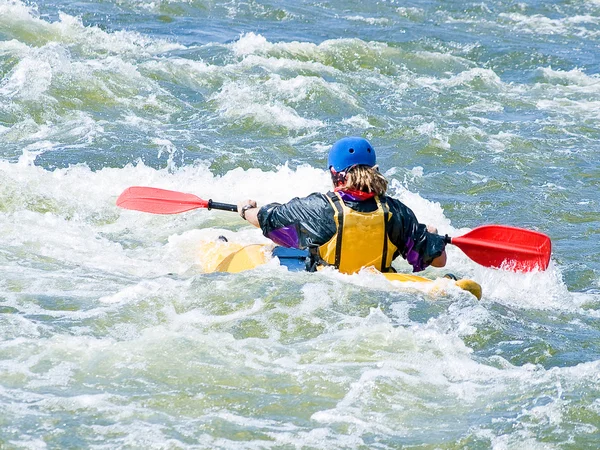 Un kayak activo —  Fotos de Stock