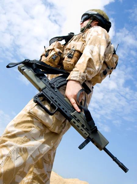 Britisk Royal Commando – stockfoto