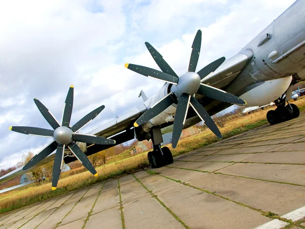軍用機の翼 — ストック写真