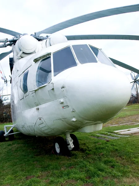 Stary helikopter — Zdjęcie stockowe
