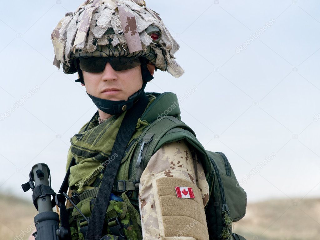 Canadian soldier